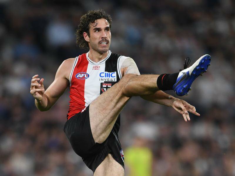 Max King will miss the rest of the season but St Kilda want to keep him for the rest of his career. Photo: Julian Smith/AAP PHOTOS