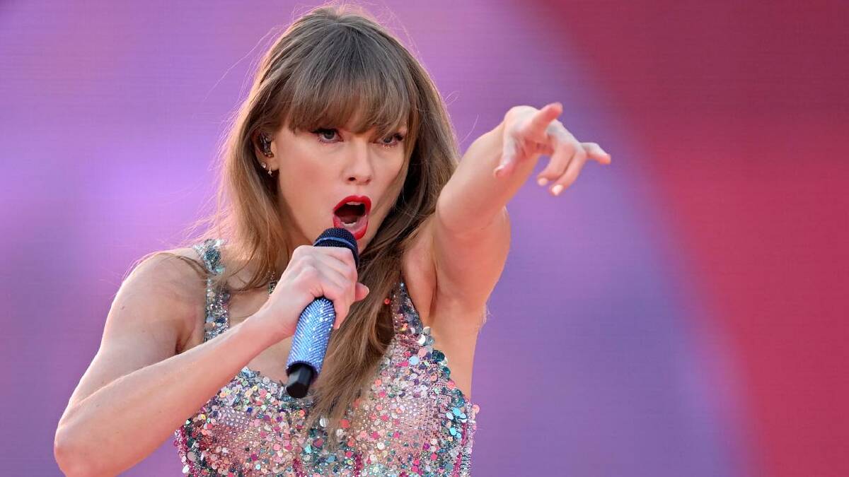 Taylor Swift 's Eras tour kicked off in March 2023. (Joel Carrett/AAP PHOTOS)