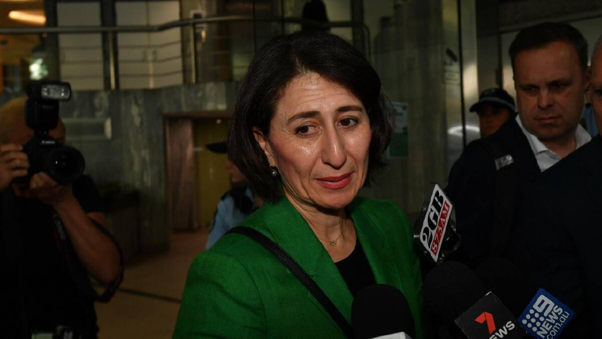 Gladys Berejiklian said she always worked her hardest to look after the people of NSW. (Dean Lewins/AAP PHOTOS)