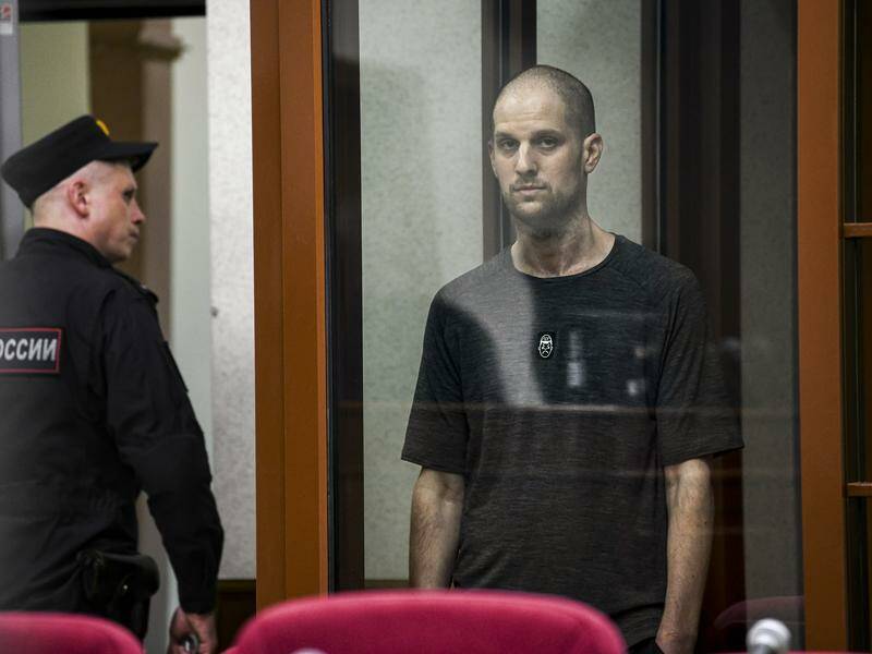 Wall Street Journal says Russia's 16-year sentence for reporter Evan Gershkovich is "a sham". Photo: AP PHOTO