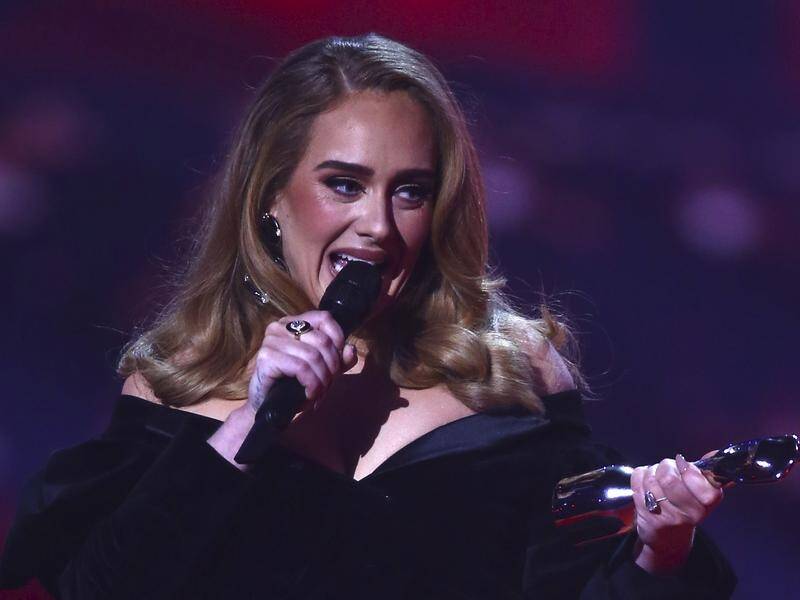 Adele has previous confessed she's a long way from working on a follow-up to 2021's 30. (AP PHOTO)