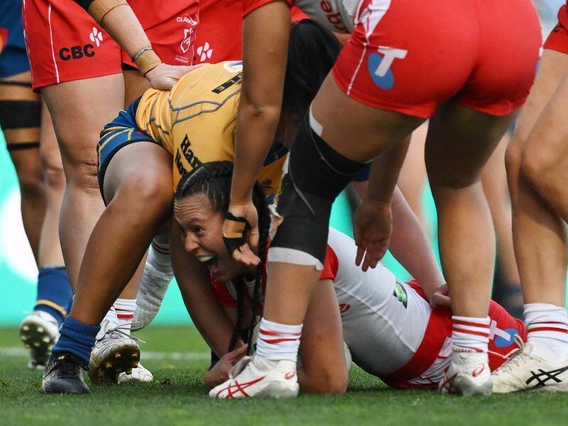 St George Illawarra are prepared to wait for Tyla King as she chases an Olympic-NRLW title double. (Dean Lewins/AAP PHOTOS)