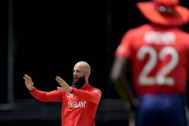 England's Moeen Ali says England are used to backs-to-the-wall battling in World Cups. (AP PHOTO)