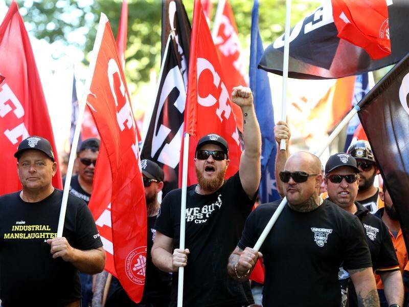 The CFMMEU could soon split, under laws which sailed through federal parliament.