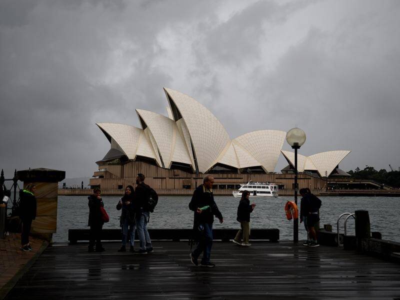 Severe weather warnings could be extended to Sydney where rain is forecast to arrive. (Bianca De Marchi/AAP PHOTOS)
