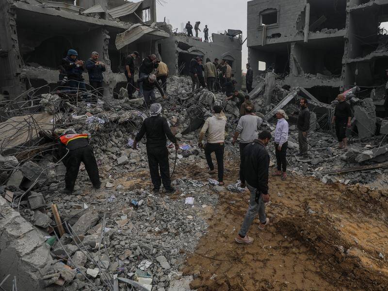 Netanyahu's plan makes the rehabilitation of Gaza dependent on its complete demilitarisation. (EPA PHOTO)
