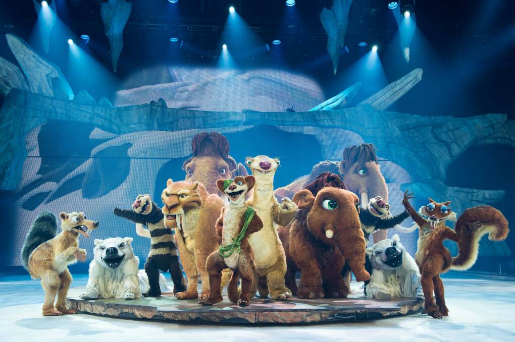 The cast from the film Ice Age is here again, but the creators of the show have added a few extras for bite.