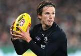Carlton's Jordan Boyd will play against GWS after his one-game ban was downgraded to a fine. (Joel Carrett/AAP PHOTOS)
