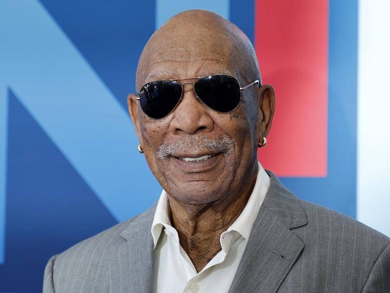 Morgan Freeman is one of several Hollywood stars that have seen their voices replicated by AI. (EPA PHOTO)