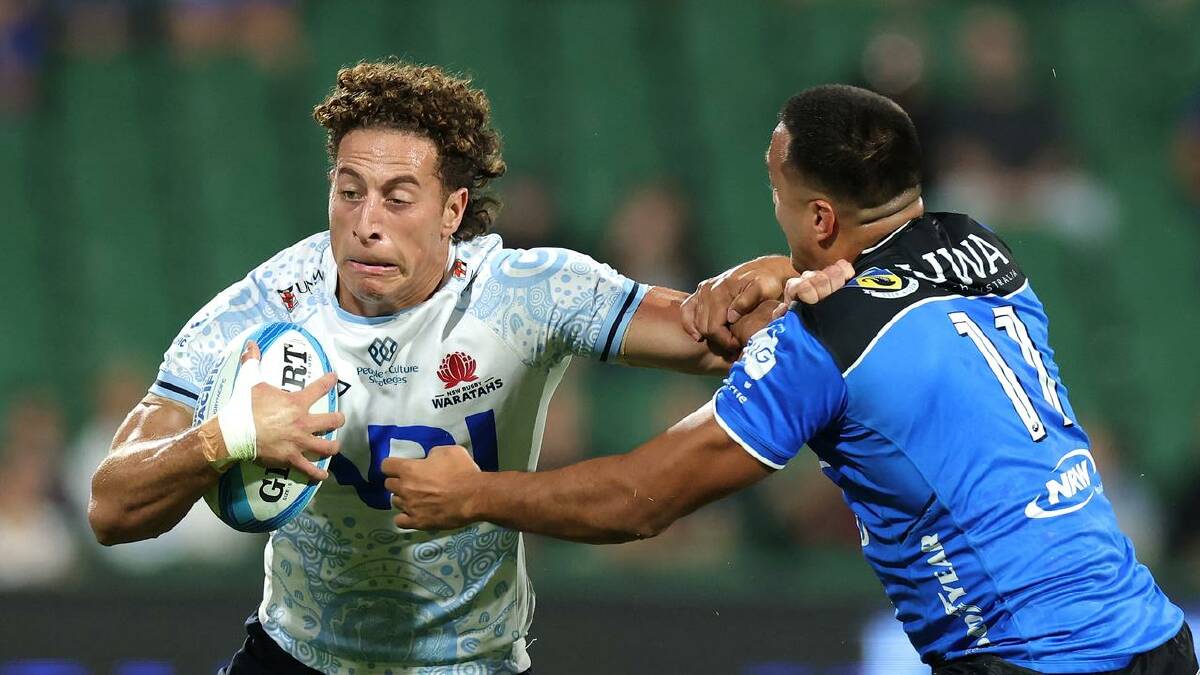 It was a disappointing 2024 Super Rugby campaign for the Waratahs and Mark Nawaqanitawase. (Richard Wainwright/AAP PHOTOS)