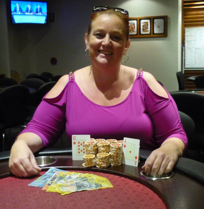 Kurri Kurri grandmother Tania Hunter is heading to Las Vegas to play in a lead-up event for the World Series of Poker.