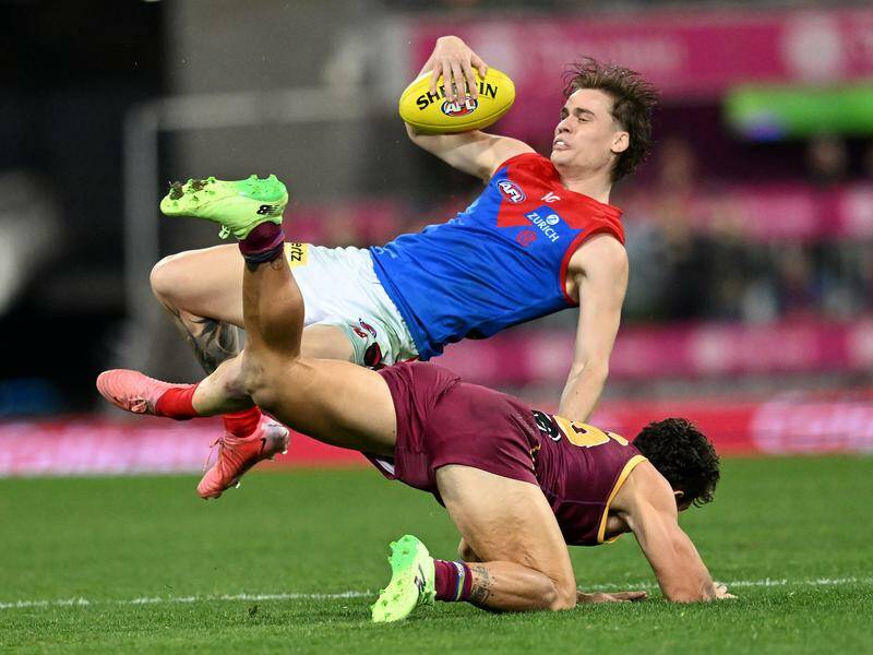 Melbourne's Trent Rivers (pic) wants revenge against Fremantle after their Alice Springs thrashing. Photo: Darren England/AAP PHOTOS