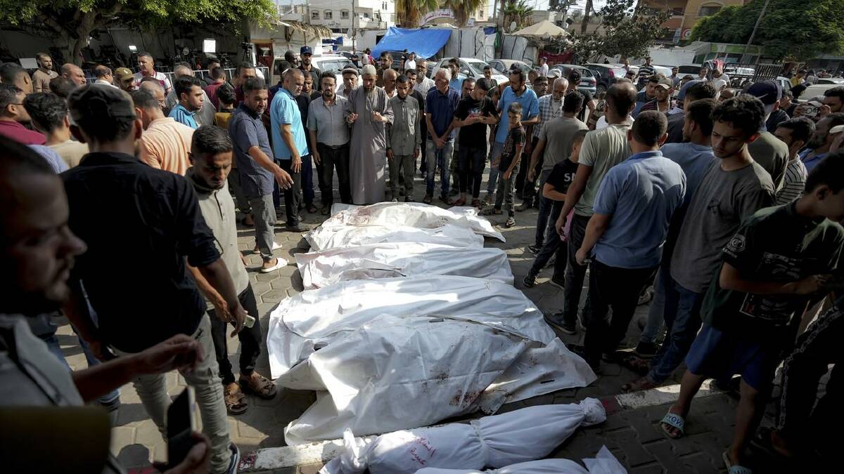 At least 38,000 Palestinians have been killed during the war, Gaza health authorities say. (AP PHOTO)