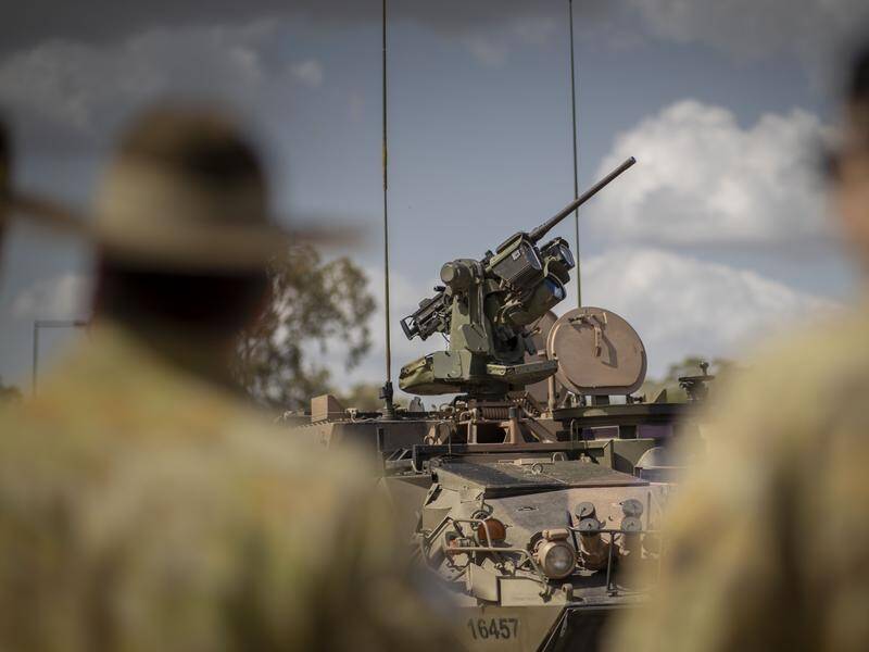 The defence review argues for new spending priorities to meet future strategic challenges. (Glenn Hunt/AAP PHOTOS)
