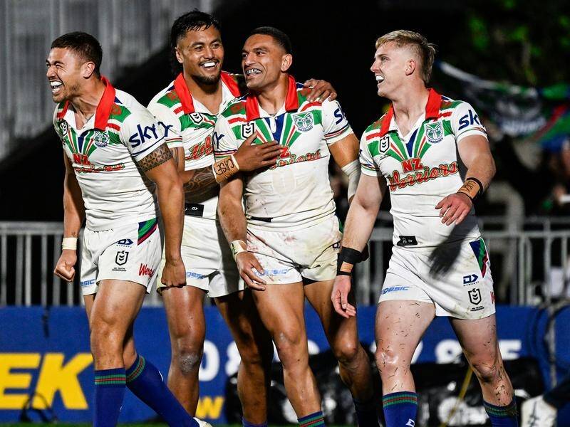 The Warriors were back in the winner's list with a big win over Brisbane. (Andrew Cornaga/AAP PHOTOS)