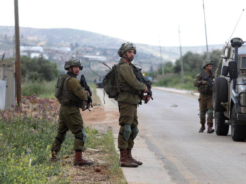 The Israeli military says two Palestinian gunmen who opened fire at an army post were killed. (EPA PHOTO)