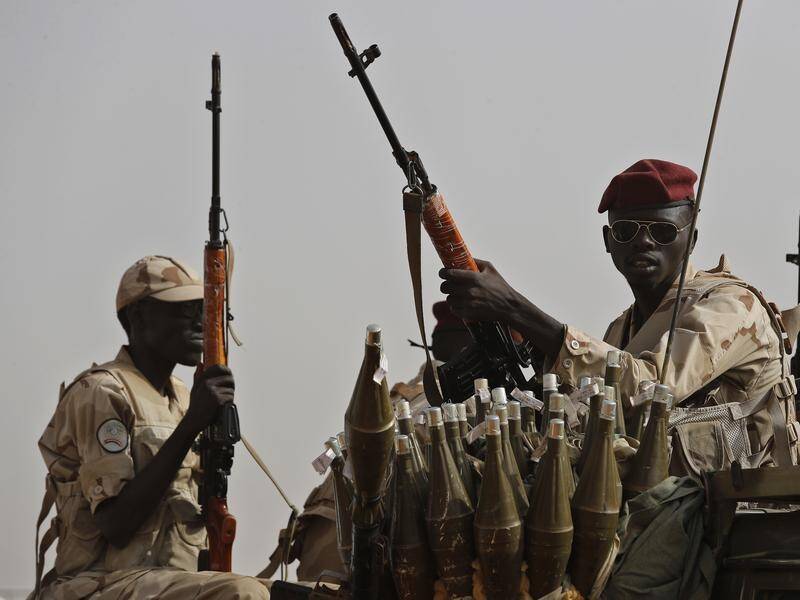 The Rapid Support Forces have been accused of attacks in Sudan's Sennar, causing thousands to flee. (AP PHOTO)