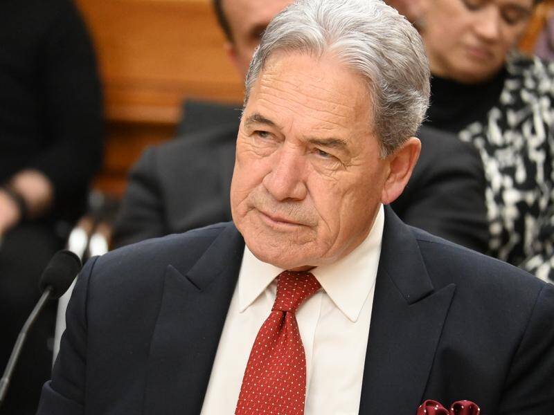 Winston Peters is expected to meet with the Solomon Islands prime minister and Nauru president. (Ben McKay/AAP PHOTOS)