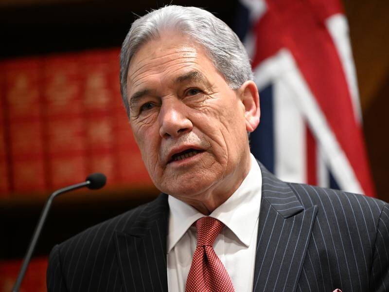 NZ Foreign Minister Winston Peters leaves on Monday to visit the Solomon Islands, Nauru and Niue. (Joel Carrett/AAP PHOTOS)