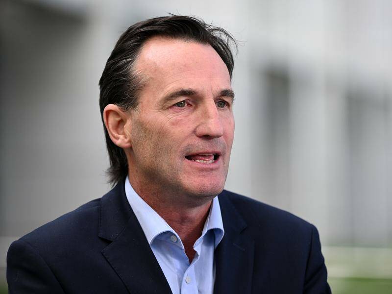 AFL chief Andrew Dillon maintains the league doesn't have a widespread homophobia issue. Photo: Joel Carrett/AAP PHOTOS