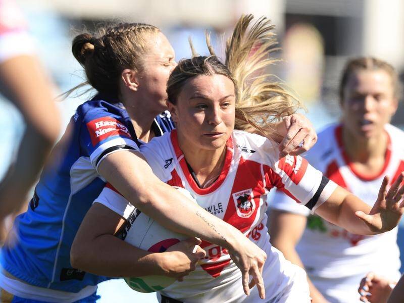 St George Illawarra have opened their NRLW season in style with a 26-12 win over Gold Coast. (Mark Evans/AAP PHOTOS)