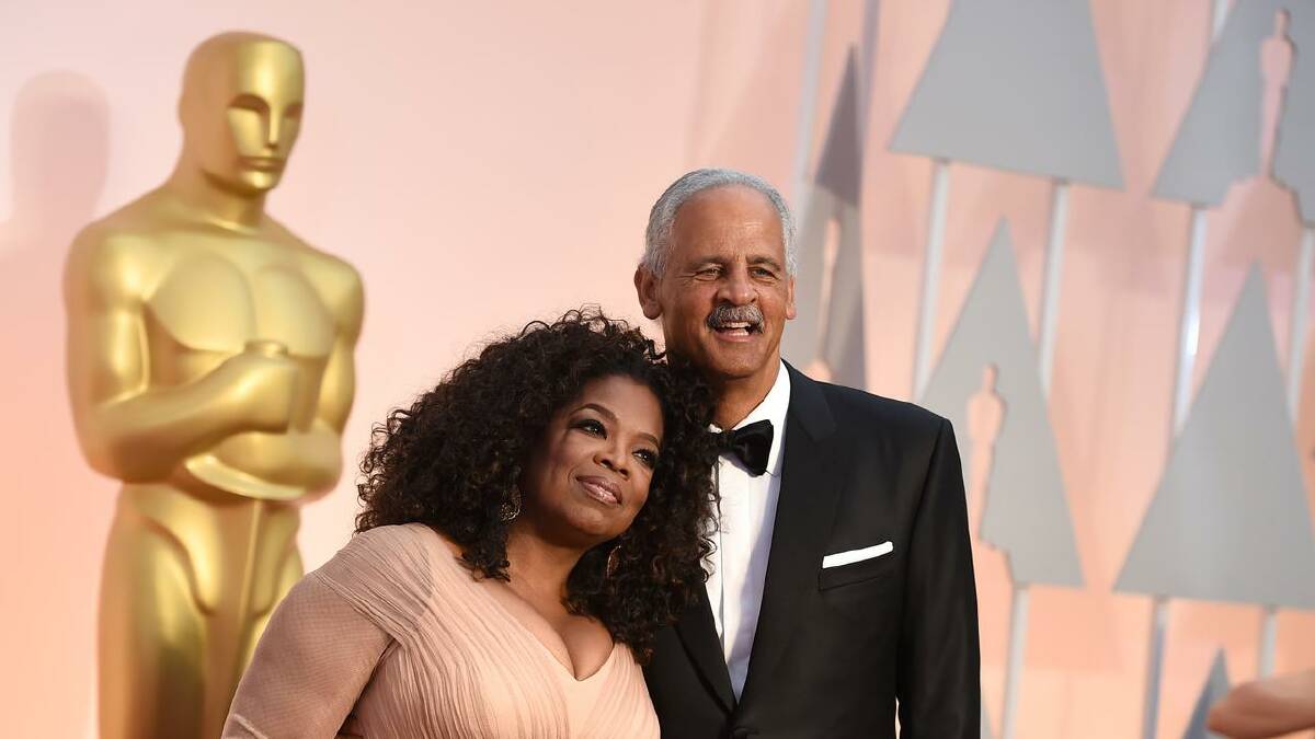 Oprah Winfrey has been dating Stedman Graham since the 1980s. (AP PHOTO)
