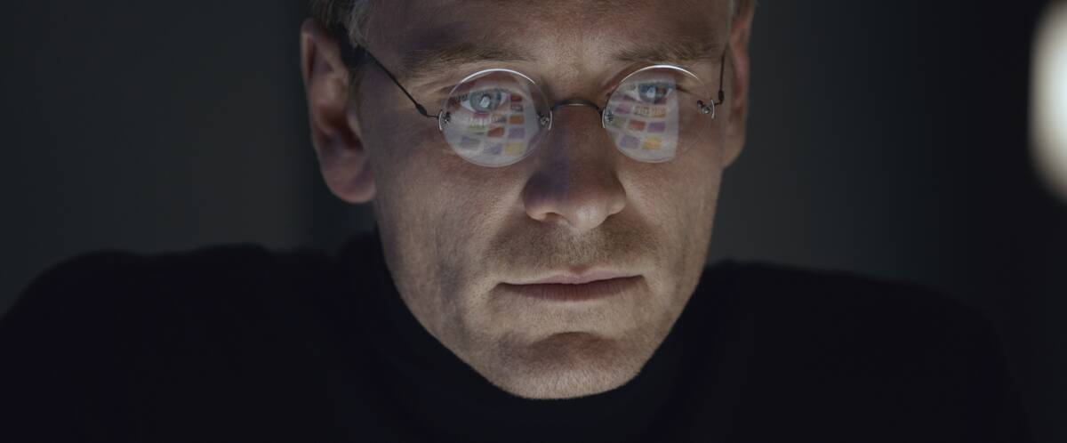 Michael Fassbender as Steve Jobs in Steve Jobs