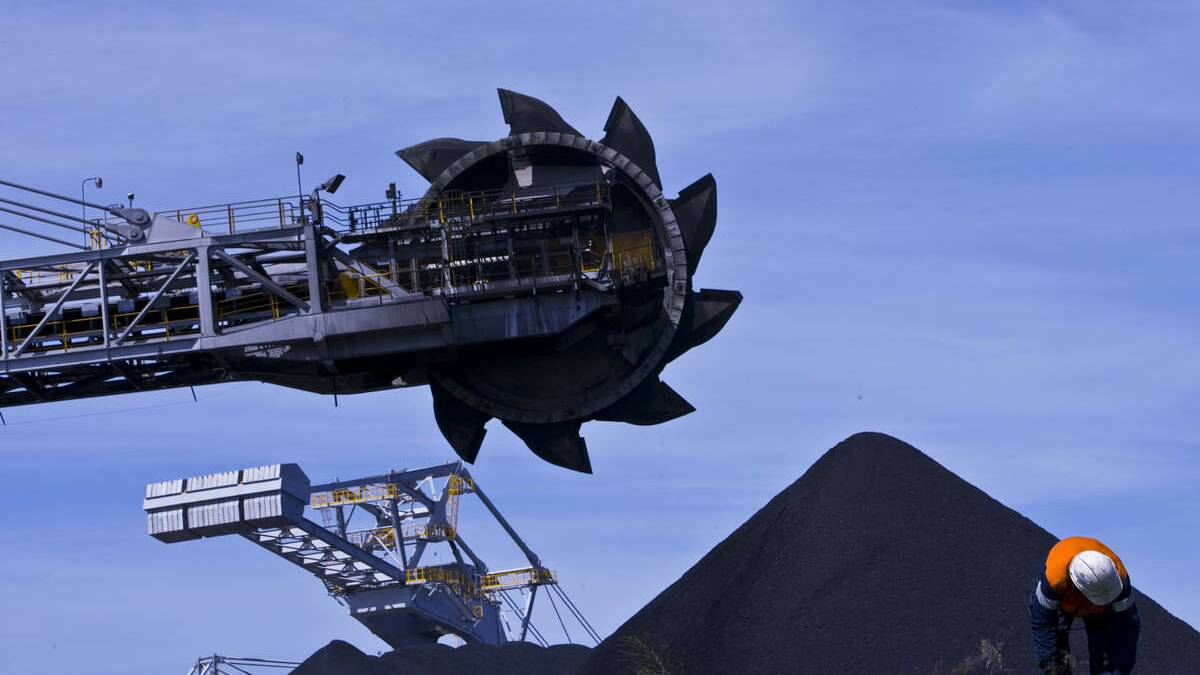 GOING UP: Port charges are increasing for  coal ships.