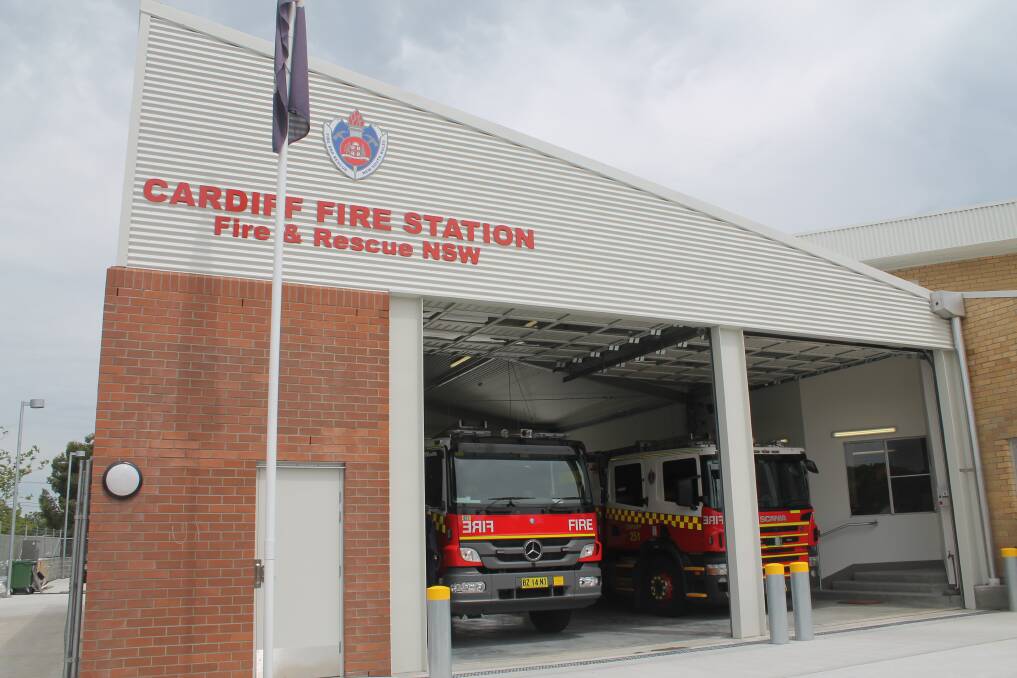 The new and improved Cardiff Fire Station.