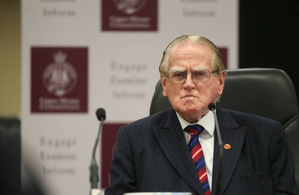 The Rev Fred Nile. Picture: Ryan Osland