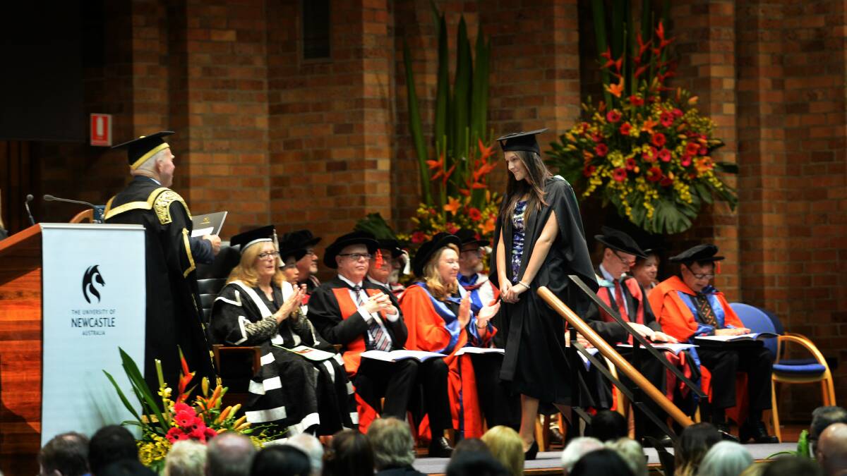 University of Newcastle Graduations. Faculty of Education and Arts. Photo by Marina Neil
