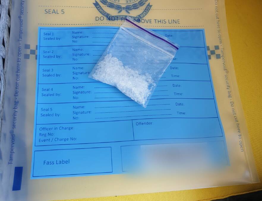 Items seized during the arrest of Noel Bautista and Marife Farnham at Windale in 2021. Picture by NSW Police