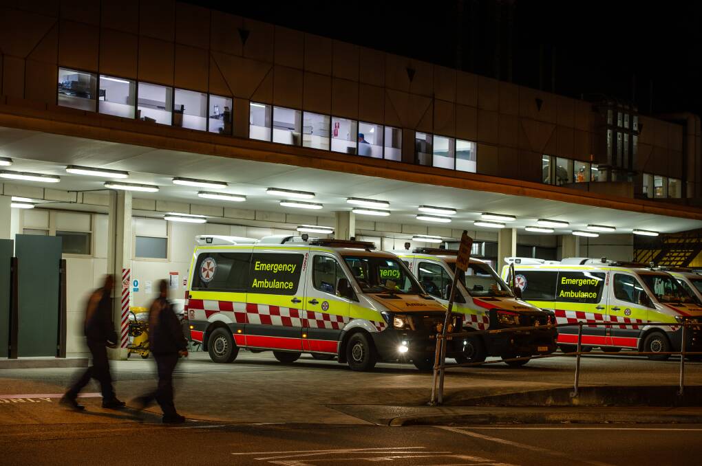 John Hunter Hospital, where a body-worn camera trial will take place. File picture