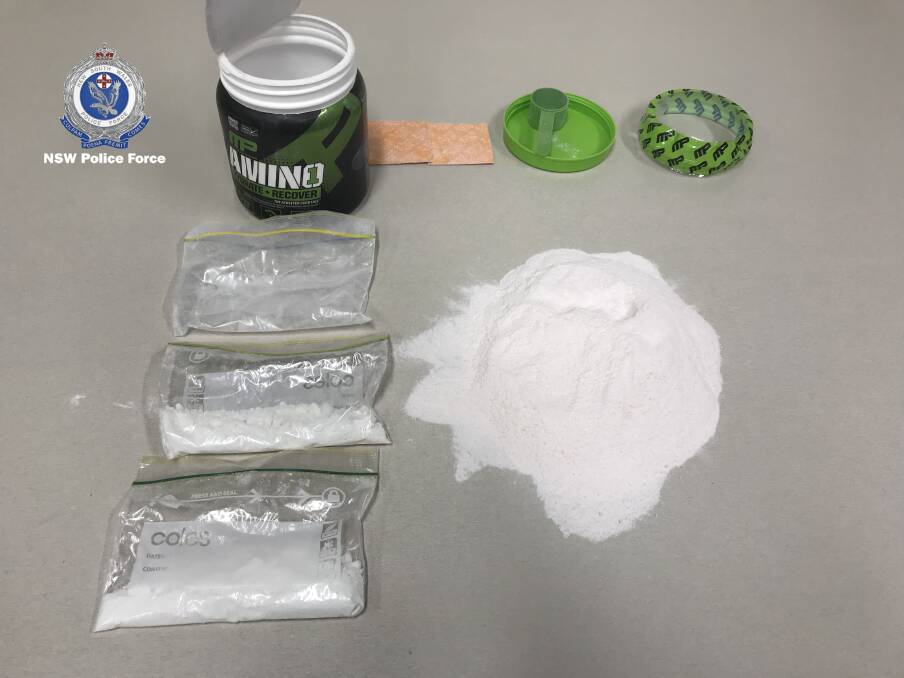 INVESTIGATION: Some of the items seized during raids on Wednesday. Picture: NSW Police 
