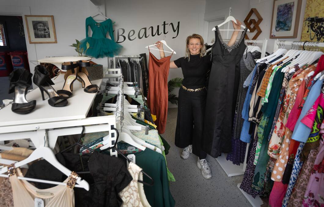 Salvos Stores Hamilton boutique operator Tara Weir. Picture by Marina Neil