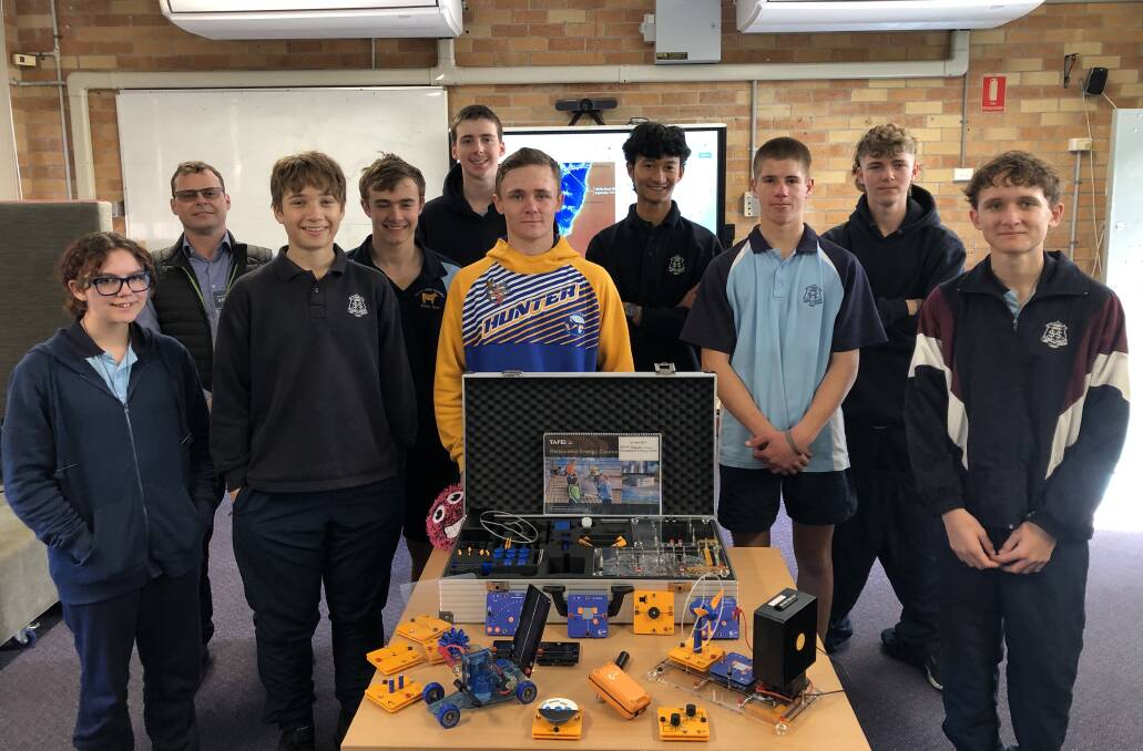 Scone High School students learn renewable energy skills, pictures supplied