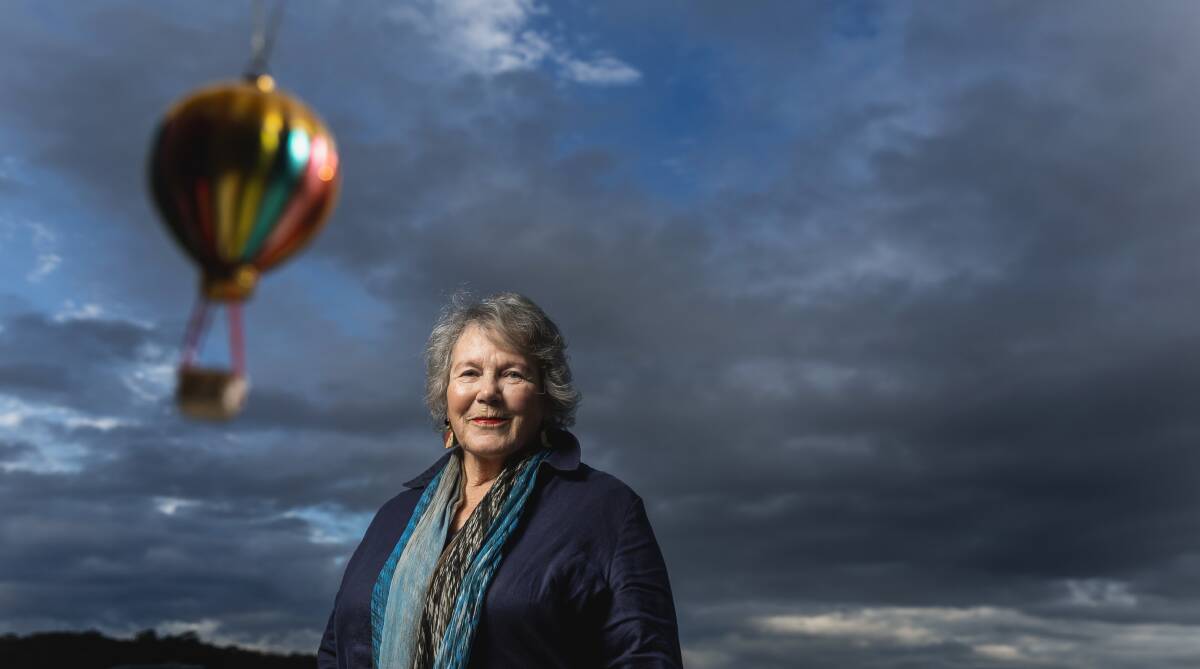 Corlette's Ruth Wilson has been honoured with an OAM for her service to hot air ballooning. Picture by Marina Neil