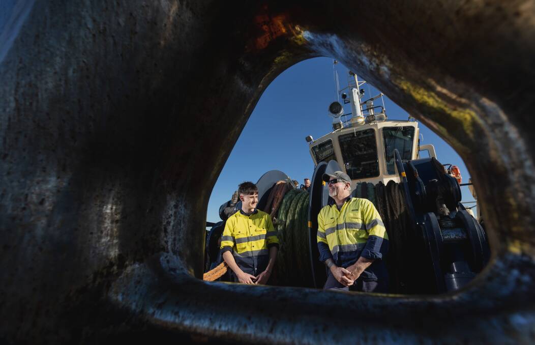 Mastering a career in maritime, pictures by Marina Neil