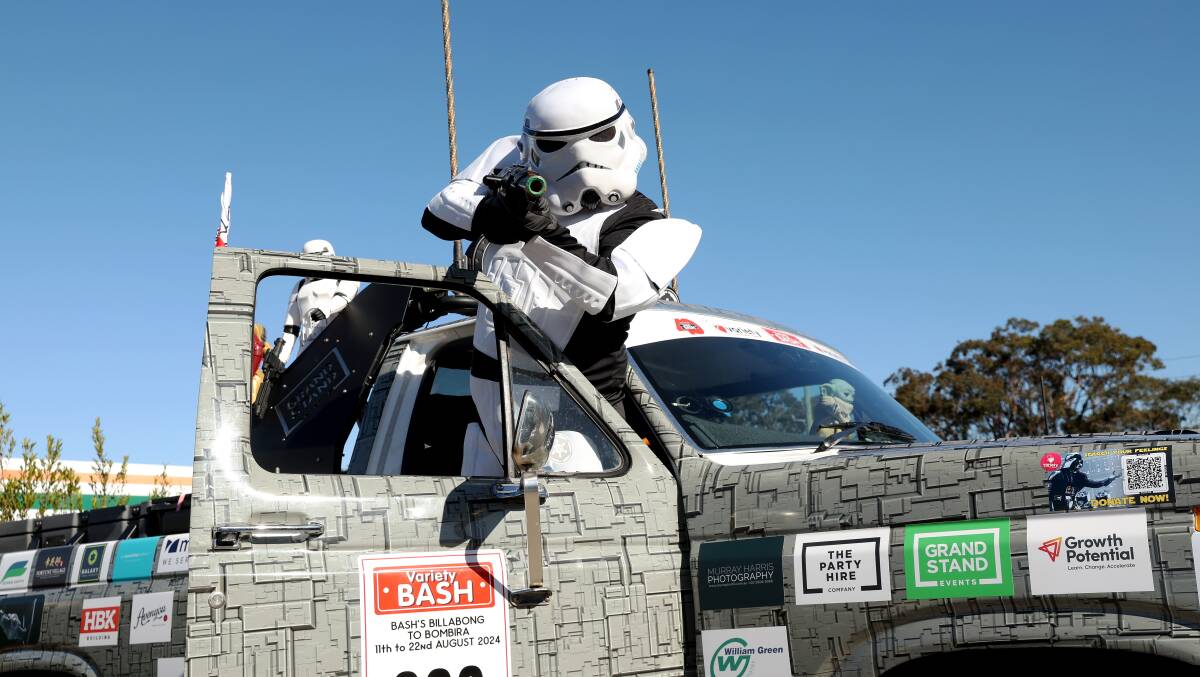 May the force be with the B to B Bash drivers, pictures by Peter Lorimer