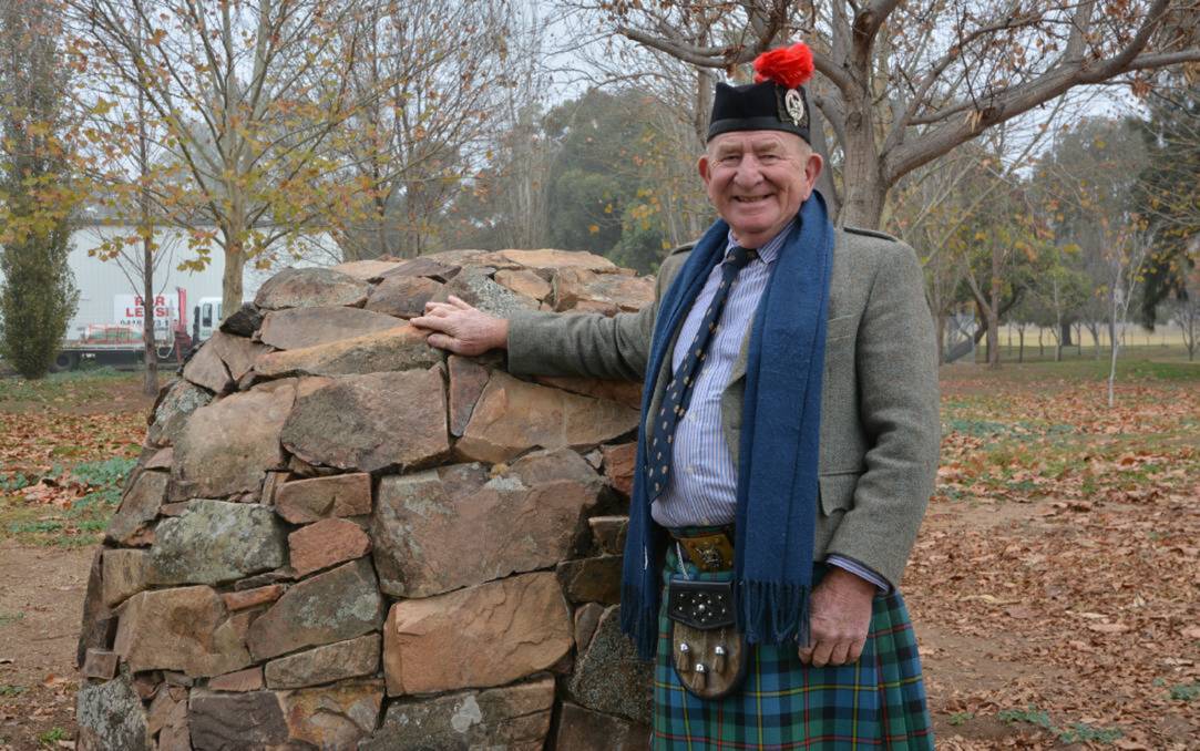 Scone's Charles Cooke is being honoured with an OAM for his service to the Scottish community. Picture by Scone Advocate