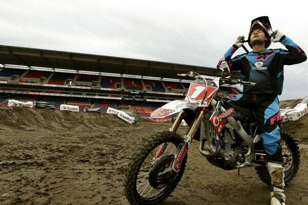 HOME GROWN: Supercross champ Chad Reed. - Picture by Darren Pateman