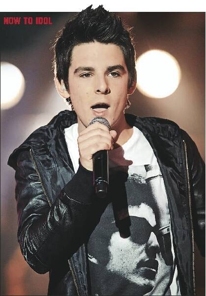 James  on Australian Idol.