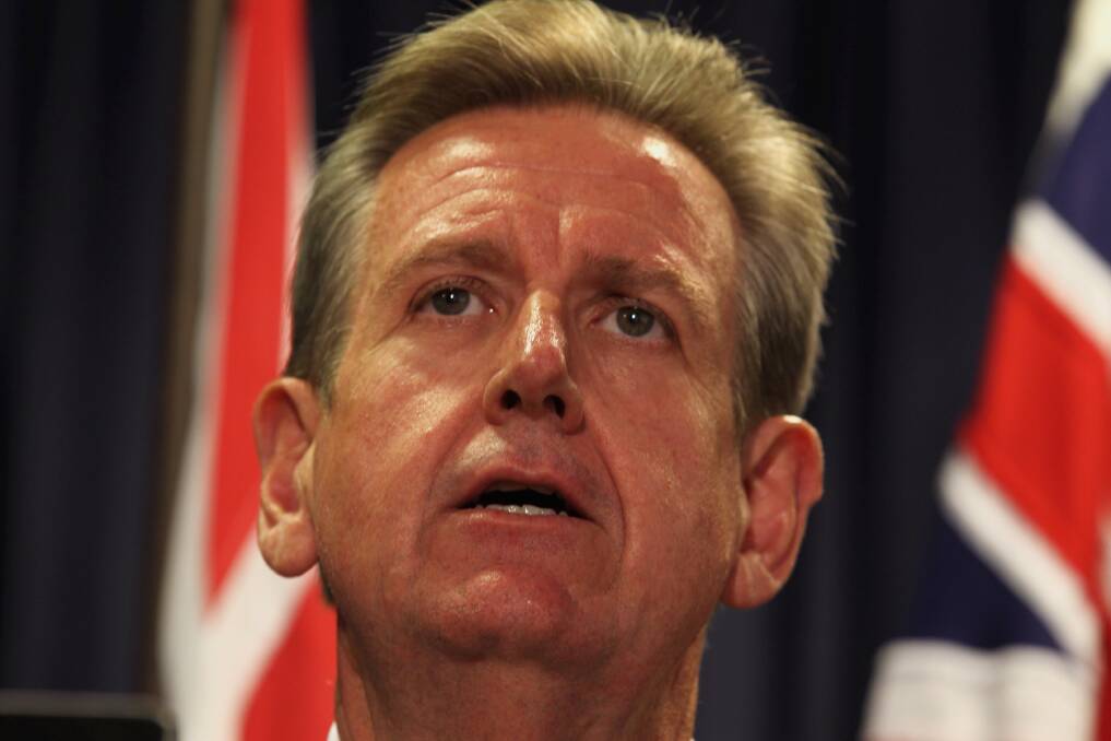 NEW MEASURES: NSW Premier Barry O'Farrell plans to crack down on alcohol-fuelled violence. Picture: Ben Rushton
