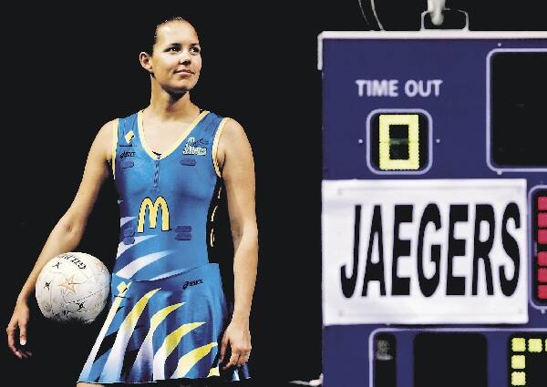 STYLE: Lara Welham at her last game with the Jaegers in 2007. - Picture by Simone De Peak