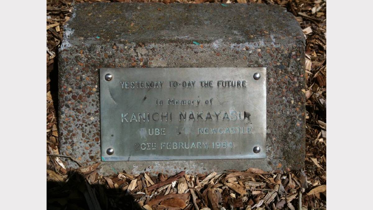 Kanichi Nakayasu memorial. Picture:  Wayne Mullen.