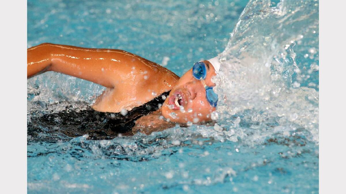 Scenes from the Special Olympics swimming at The Forum pool.  Picture: Dean Osland. 