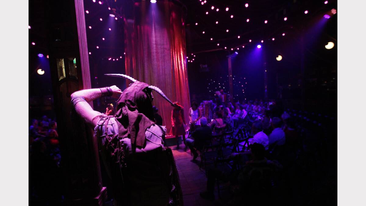 Scenes from the Spiegelworld Empire show at Wheeler Place. Picture: Jonathan Carroll.