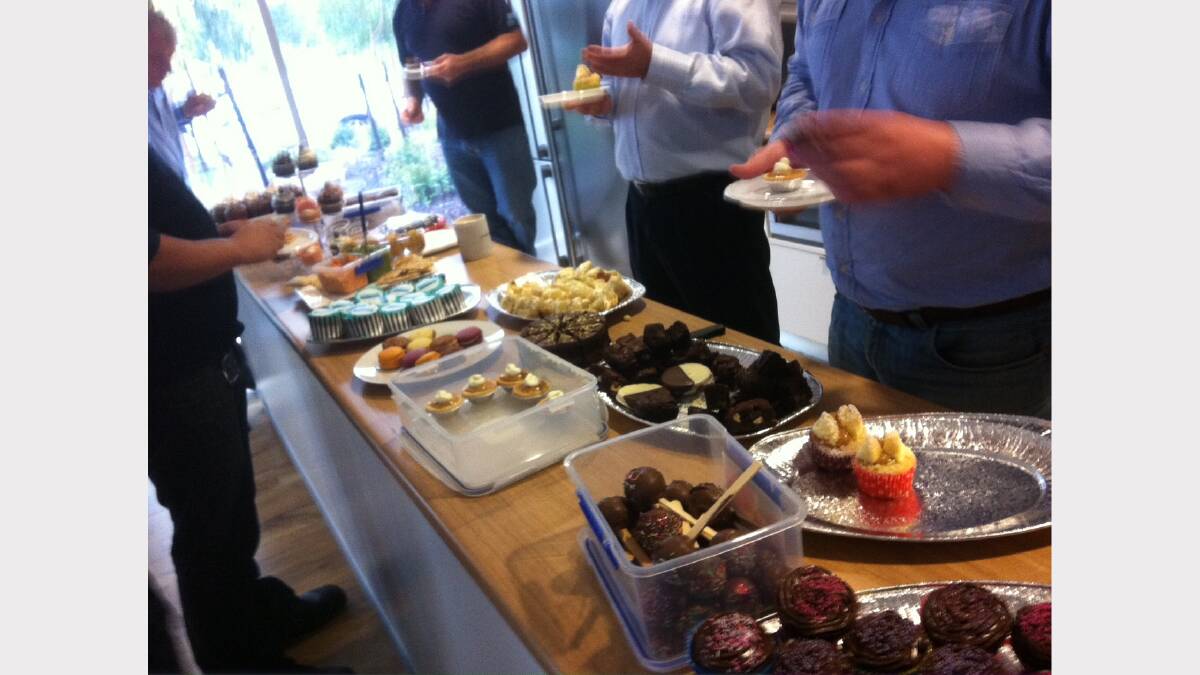 Sandvik's Biggest Morning Tea. Submitted by Sue Gibson 